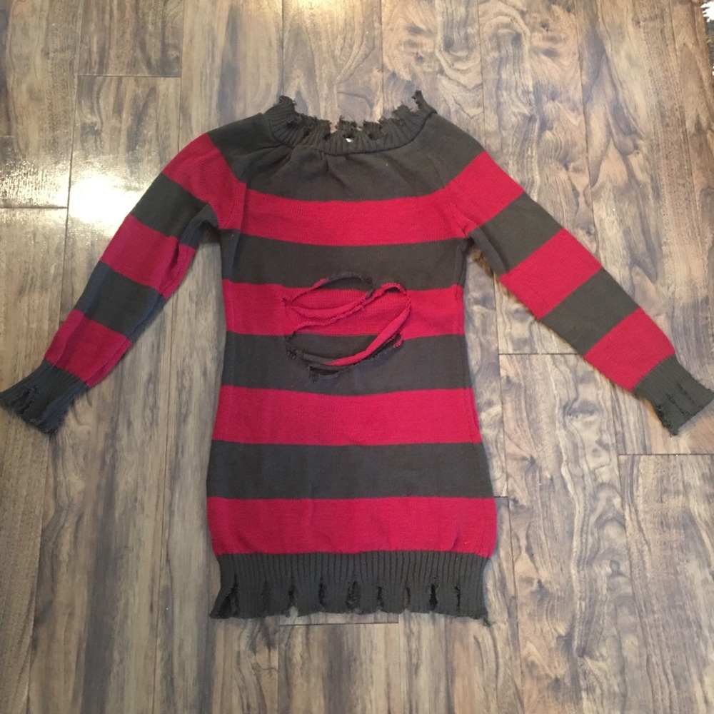 Freddy Krueger Costume Sweater